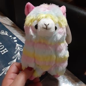 Cute colorful Alpaca Plush